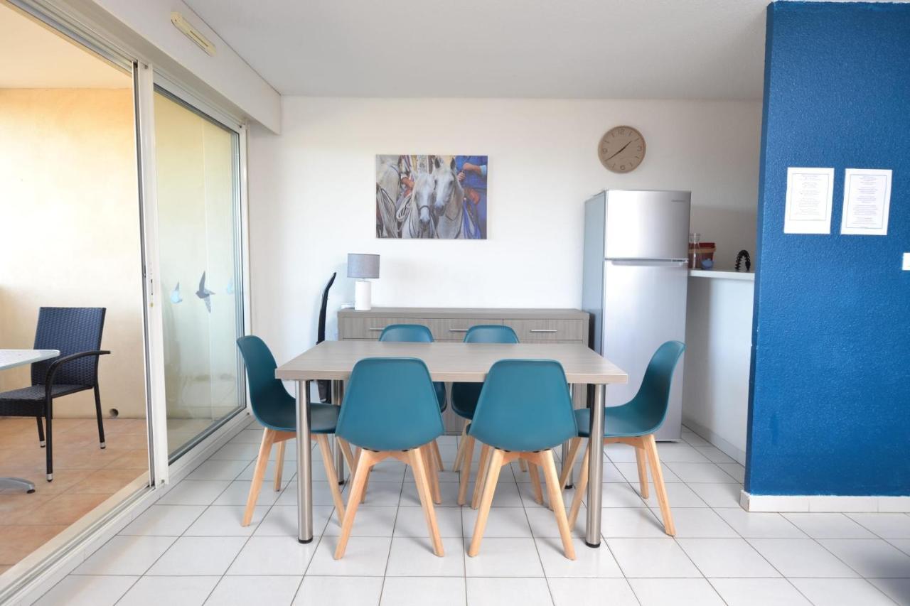 Ferienwohnung Grand T3 6 Couchages Avec Piscine Vue Salins Le Grau-du-Roi Exterior foto