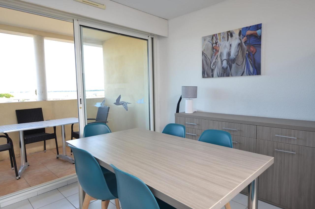Ferienwohnung Grand T3 6 Couchages Avec Piscine Vue Salins Le Grau-du-Roi Exterior foto