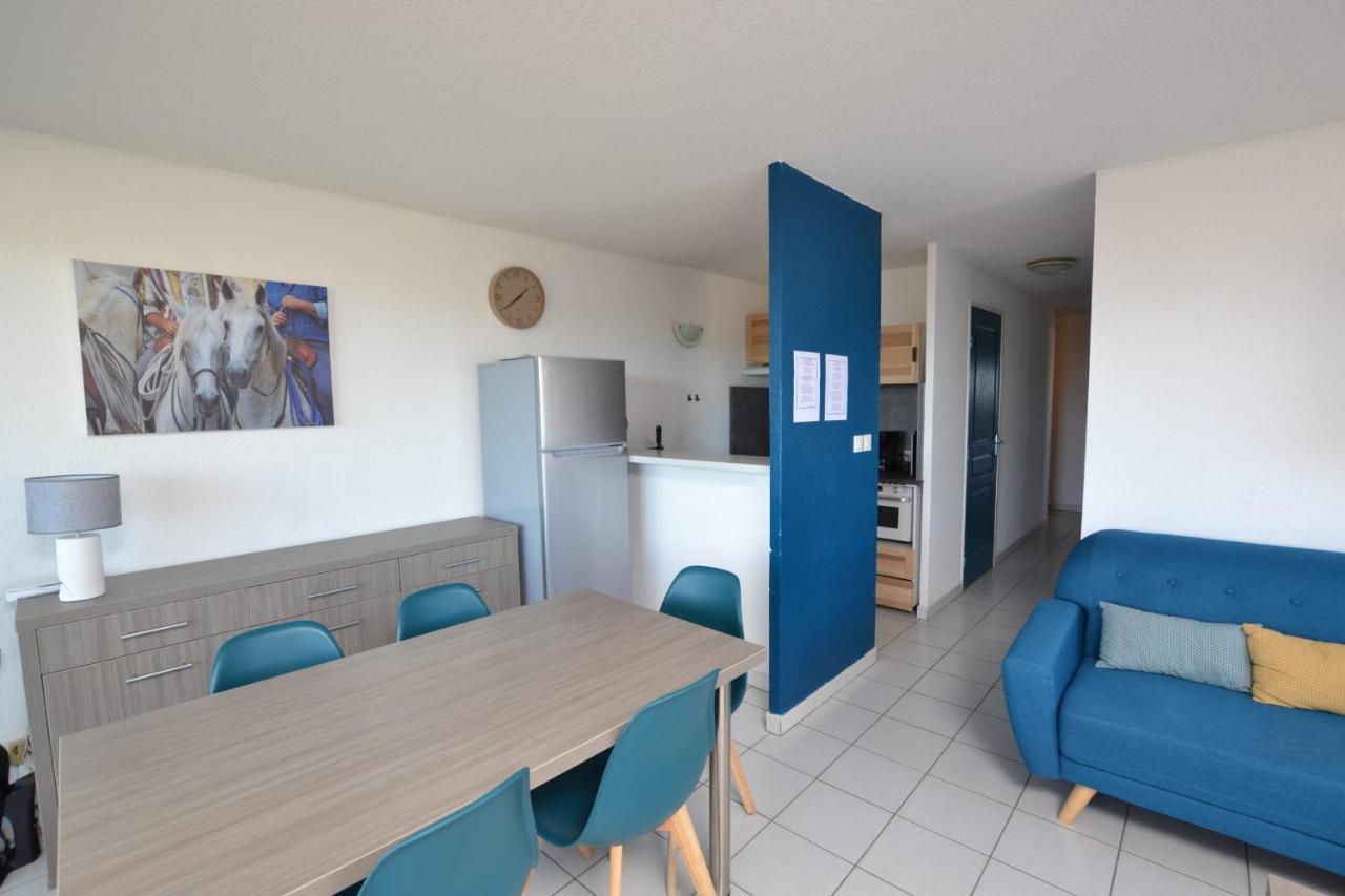 Ferienwohnung Grand T3 6 Couchages Avec Piscine Vue Salins Le Grau-du-Roi Exterior foto